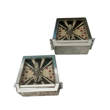 Vintage 1970s Nixon & Agnew Ritar Dancing Music Boxes Political Humor Satire