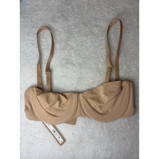 SKIMS Smoothing Intimates Unlined Strapless Bra Clay 32B BA-BAN-9054 NWT