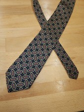 Gitman Bros.Neck REPP Tie Expressly for Nordstrom Silk Made in the USA 57"×3.5"