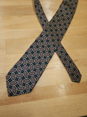 Gitman Bros.Neck REPP Tie Expressly for Nordstrom Silk Made in the USA 57''×3.5''