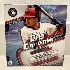2025 TOPPS CHROME UPDATE SERIES MEGA BOX (42 cards) MLB Baseball Brand New 