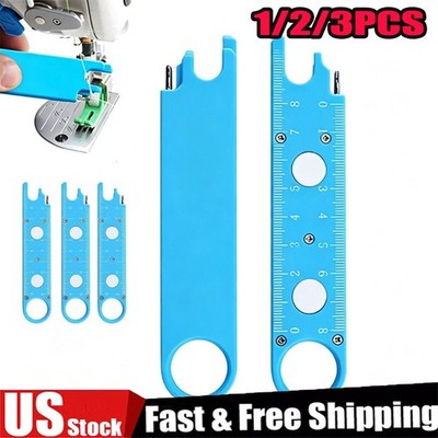 Sewing Machine Needle Threader Automatic Threading Tool with Magnifier 1/2/3PCS
