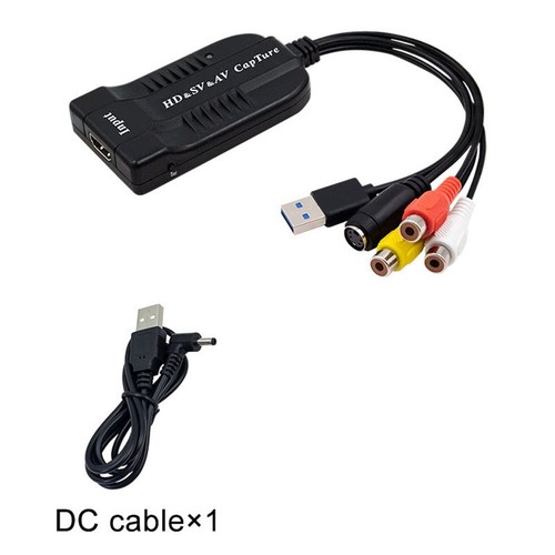 3X(USB2.0 Video Capture Card for to Digital Converter //S-Video to USB9739 - Afbeelding 5 van 6