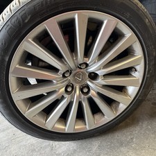 2013-2017 Lexus Ls460 19 Inch Wheel Rim 15 Spoke Silver 19x8 Wheel Only B Grade