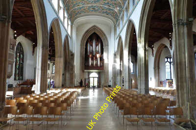 Photo 6x4 The Nave looking West, Chelmsford Cathedral, Essex Lovely Gothi c2016