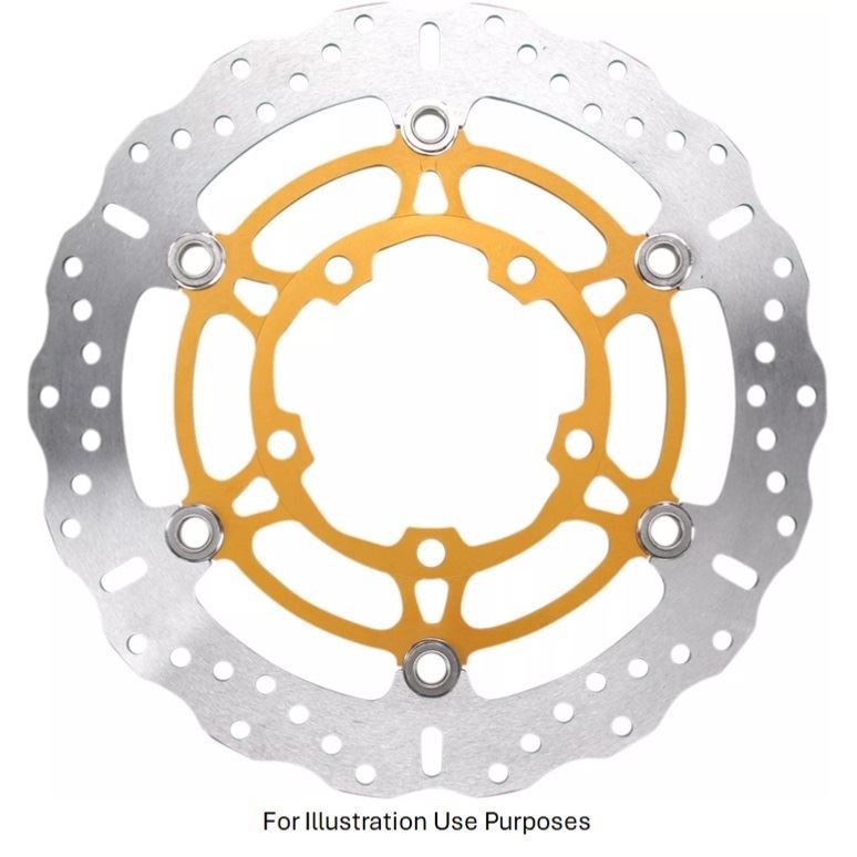 EBC S/Steel Float Cont X FR Brake Disc (15) FRHS for Suzuki GSXR 600 K7 2006-07