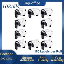 DK-1247 Compatible Shipping Labels for Brother QL-1050 DK-1247 4.07" x 6.4" 