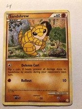 Sandshrew 79/123 Common HeartGold & SoulSilver Pokemon Lightly Played on eBay