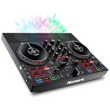 Compact DJ Controller with Integrated Audio Interface