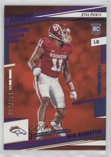 2022 Panini Prestige Rookies Xtra Points Purple 121/199 Nik Bonitto #370 md3