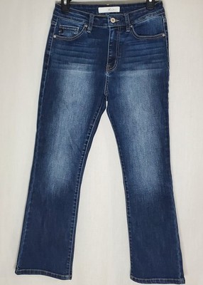 Womans Jeans Size 5/26 KanCan Stretchy Distressed Bootcut Comfort Winter 