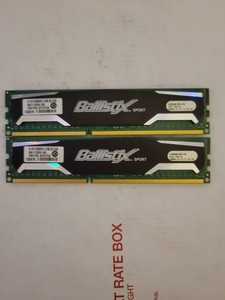 Ballistix Sport 16GB (2x8GB) DDR3-1600 PC3-12800 240-Pin DIMM RAM