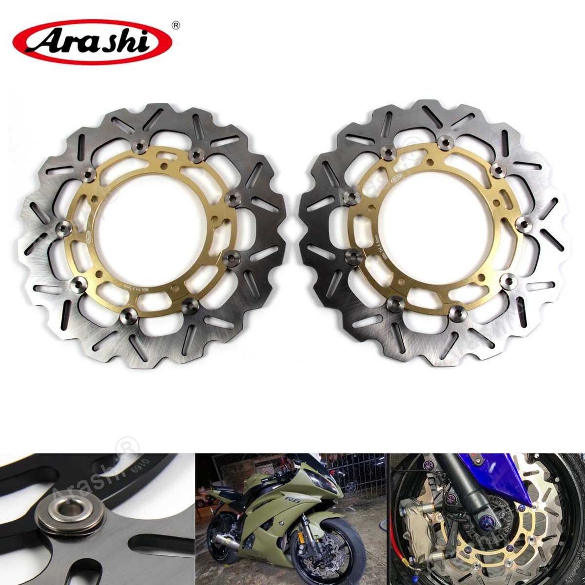 For Yamaha XTZ SUPER TENERE 1200 2010-2021 XT1200Z Front Brake