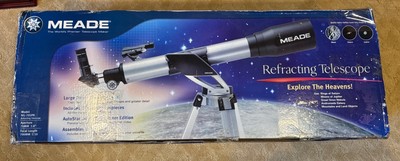 Rare Discontinued New Meade Model NG-70SPR 70mm/700mm Refracting Telescope ￼
