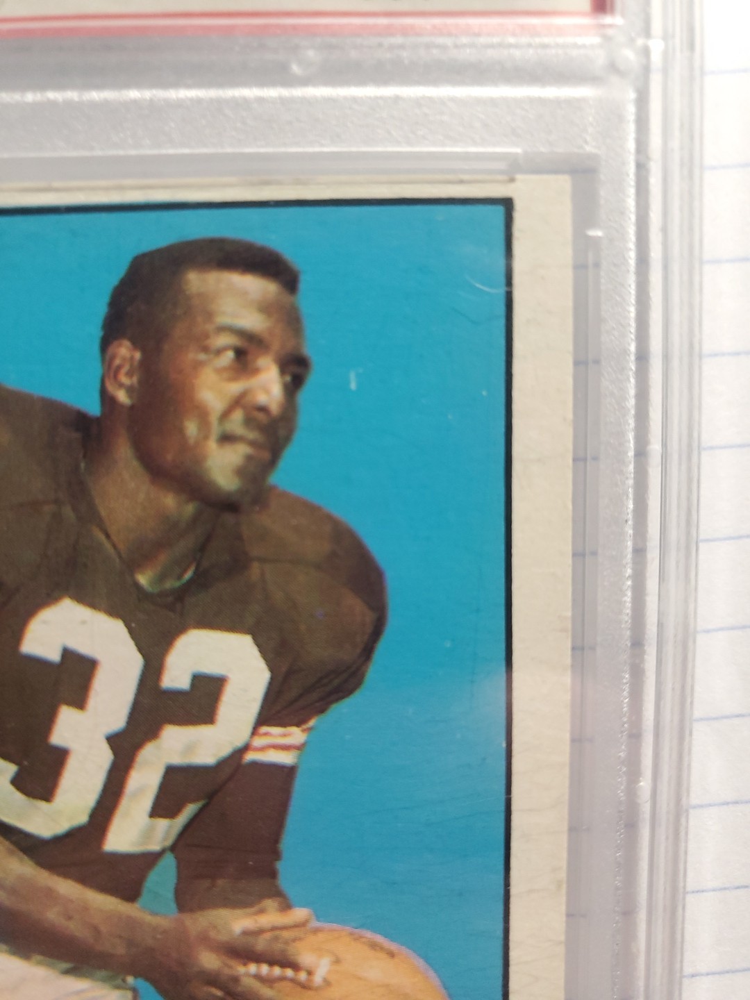 1961 Topps Jim Brown #71 PSA 4 view 4
