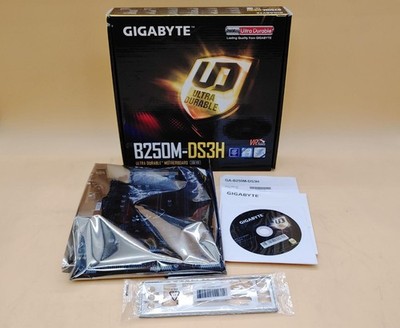 Gigabyte GA-B250M-DS3H LGA1151 Intel Micro ATX DDR4 Motherboard