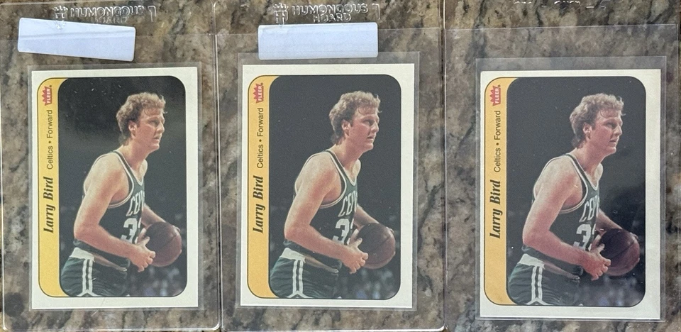 1986 Fleer Basketball Sticker Set Lot No Michael Jordan - Image 3 of 4