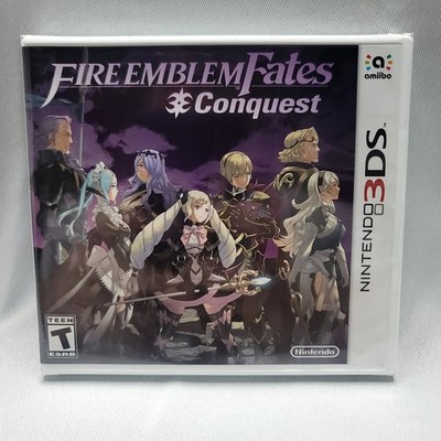 Fire Emblem Fates: Conquest (3DS, 2016) NEW - SEALED + PROTECTOR