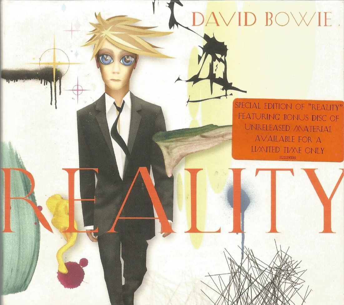 David Bowie - Reality Special Edition CD with bonus CD in foldout digipack