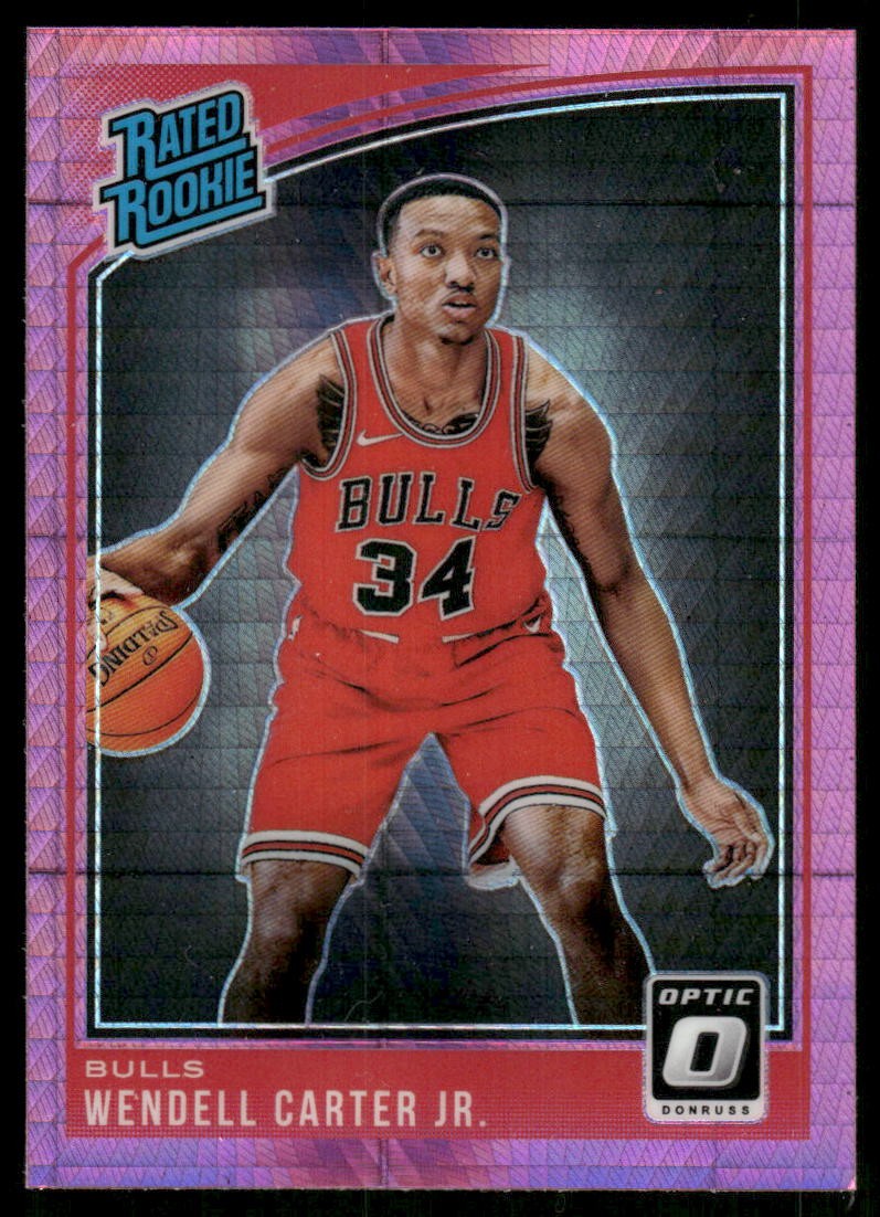 2018-19 Donruss Optic #170 Wendell Carter Jr. Hyper Pink