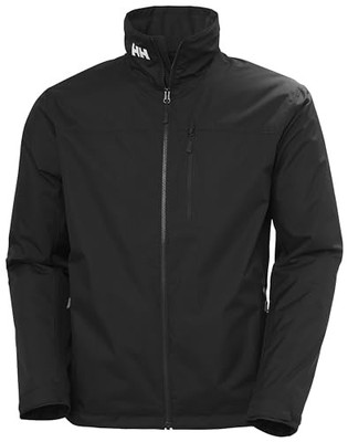 34444 HELLY HANSEN Men's Crew Midlayer Jacket 2 Black Size Small