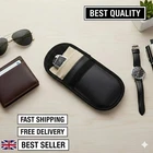 Car Key Signal Blocker Case Faraday Cage Pouch Keyless RFID Blocking Bag Black