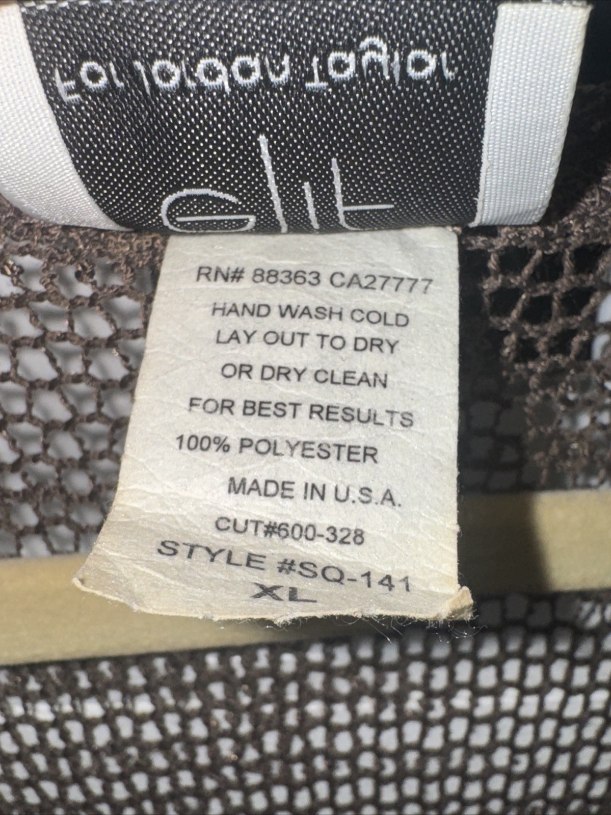 ELIF for JORDAN TAYLOR Long  Brown Dress Beach Cruise COVER UP XL thumbnail 6