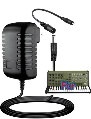AC Adapter for Korg MS-20 FS Monophonic Analog Synthesizer