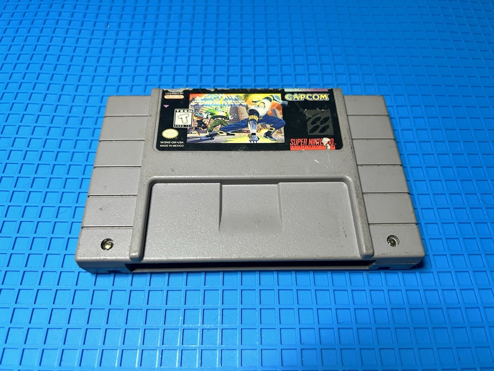 Capcom Captain Commando for Nintendo SNES Cartridge Only T-Teen NTSC-U/C