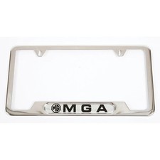 Mga License Plate Frame - Stainless Steel -