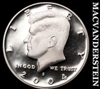 2004-S Silver Kennedy Half Dollar - Choice Gem Proof  Lustrous  #i1401