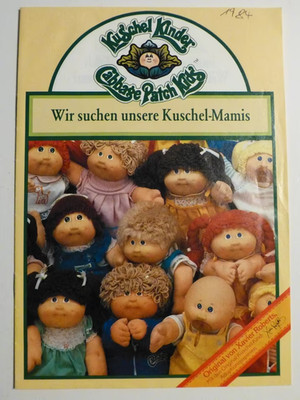 Katalog CABBAGE PATCH KIDS KUSCHEL KINDER - WIR SUCHEN UNSERE KUSCHEL-MAMIS 1984