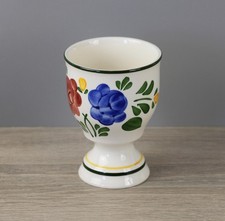 Villeroy & Boch V&B Bauernblume Kakaobecher Becher Kelch auf Fuß Höhe 12,5 cm