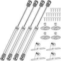 Gasdruckfeder Kit 4 StüCk 100N FüR KüChenschrank Metallisch DäMpfer