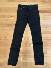 Saint Laurent Paris D02 M/SK-LW Black Denim Pants Size 28