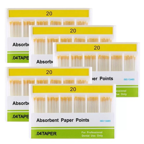 Dental Root Canal Eododontic Absorbent Paper Point Gutta Percha Obturating Point - Picture 62 of 274
