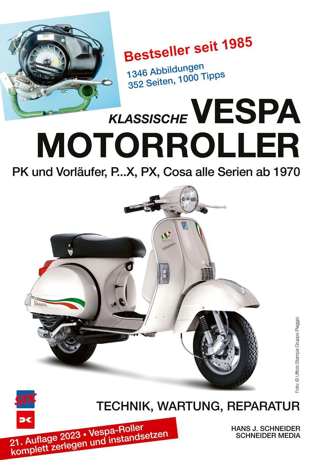 Thumbnail - Klassische Vespa Motorroller | Hans J. Schneider | Taschenbuch | 352