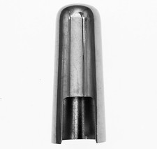 Earlham Alto Saxophone Metal Mouthpiece Cap - Nickel Plated