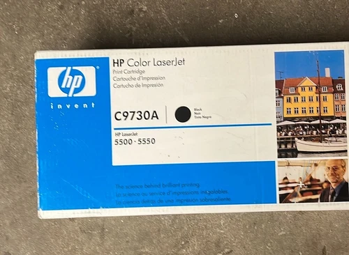 Toner cartridge HP C9730A origneel beschadigde doos