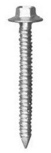 ITW 24326 Tapcon Maxiset x 2-1/4" Hex Head Concrete Anchors Silver, 50-Per Pack