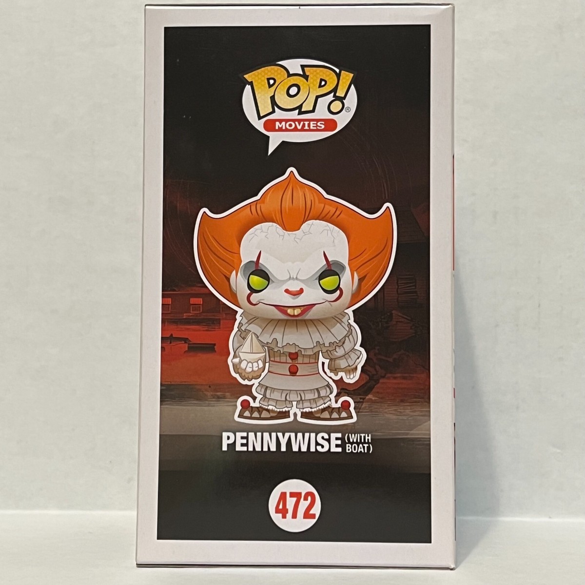 Funko Pop! Movies: IT - Pennywise (With Boat) Yellow Eyes #472