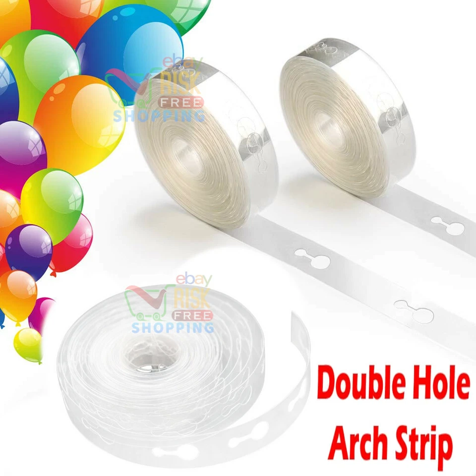 15M Balloon Strip Arch Party Connect Chain Plastic Tape Garland String Wedding