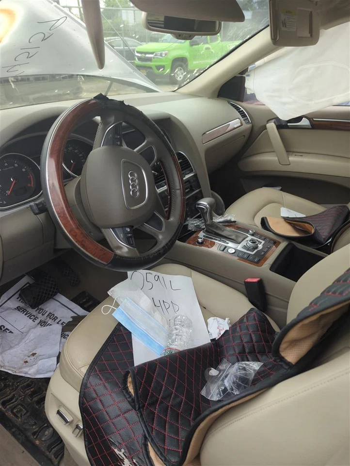 Used Steering Wheel Air Bag fits: 2014 Audi Q7 front driver wheel w/o sport whee - Imagem 2 de 4