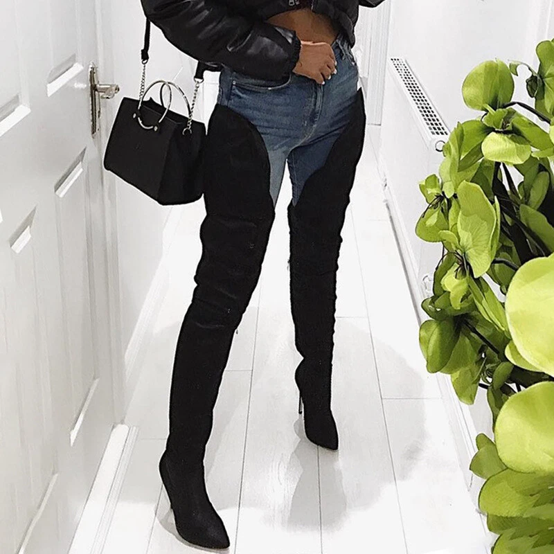 High waisted deals boots outfits