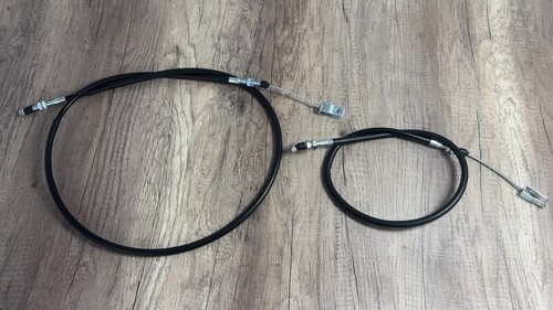 For Kawasaki Mule 2510 3010 NEW Left + Right Rear Parking Brake Cable (KD1202) - Video 1 di 1