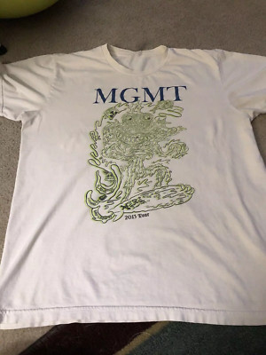 MGMT Band MGMT Concert Tour  T Shirt Full Size S-5XL