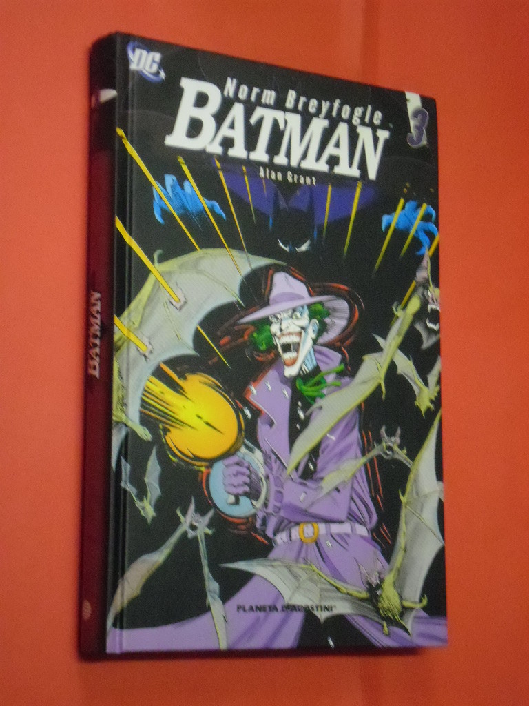 BATMAN CARTONATO-DI NORM BREYFOGLE N° 3 -planeta -DEAGOSTINI-alan grant e raro