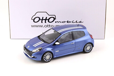 RENAULT CLIO 3 RS GORDINI BLUE MALTE TE RNT 2012 OTTOMOBILE OT972 1:18 MK3