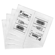 Shipping Labels with Rounded Corner 8.5 x 5.5 Inches Half Sheet Self Adhesive...