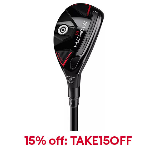 TaylorMade STEALTH 2 PLUS Rescue 19.5* 3H Hybrid Stiff Very Good